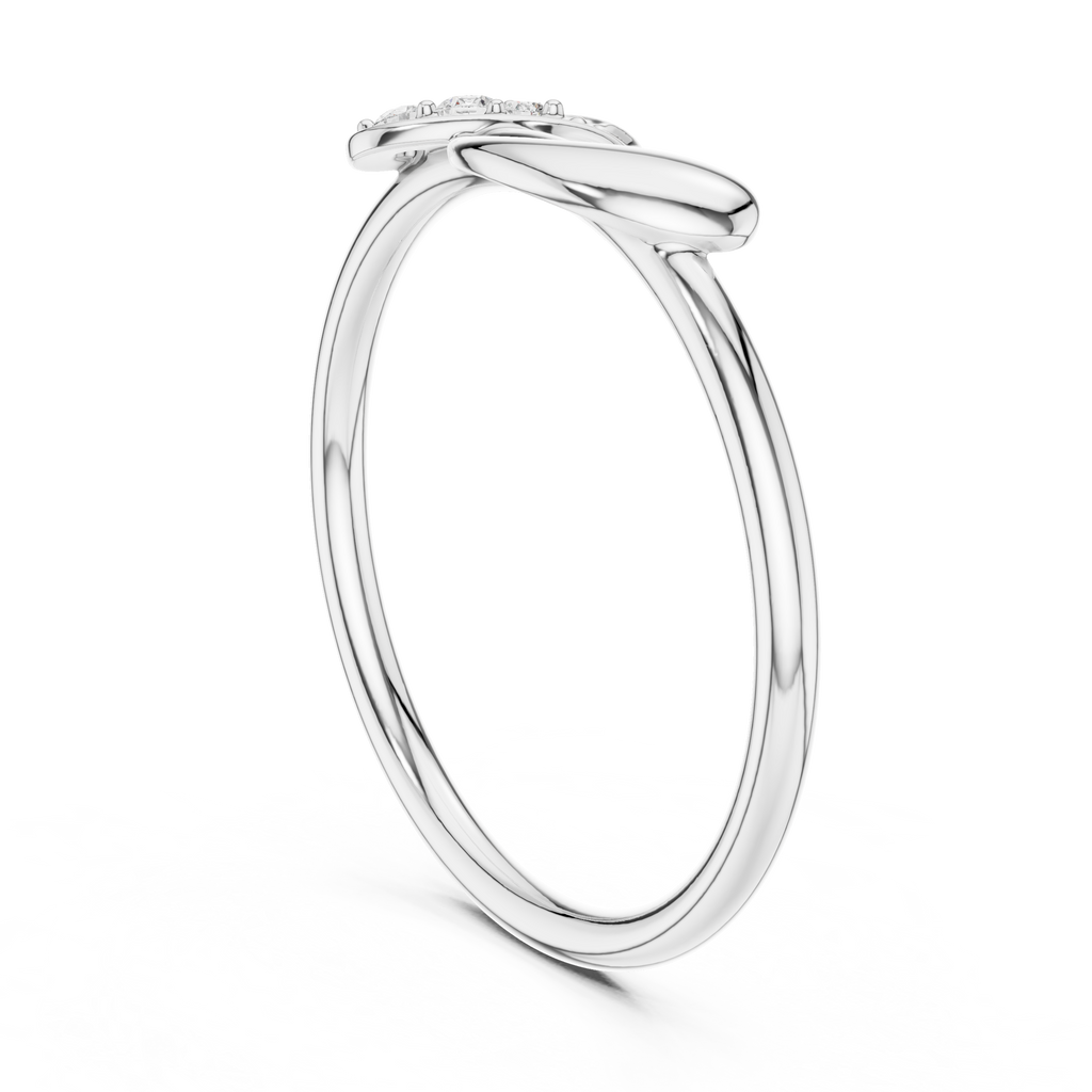 Infinity Diamond Promise Ring