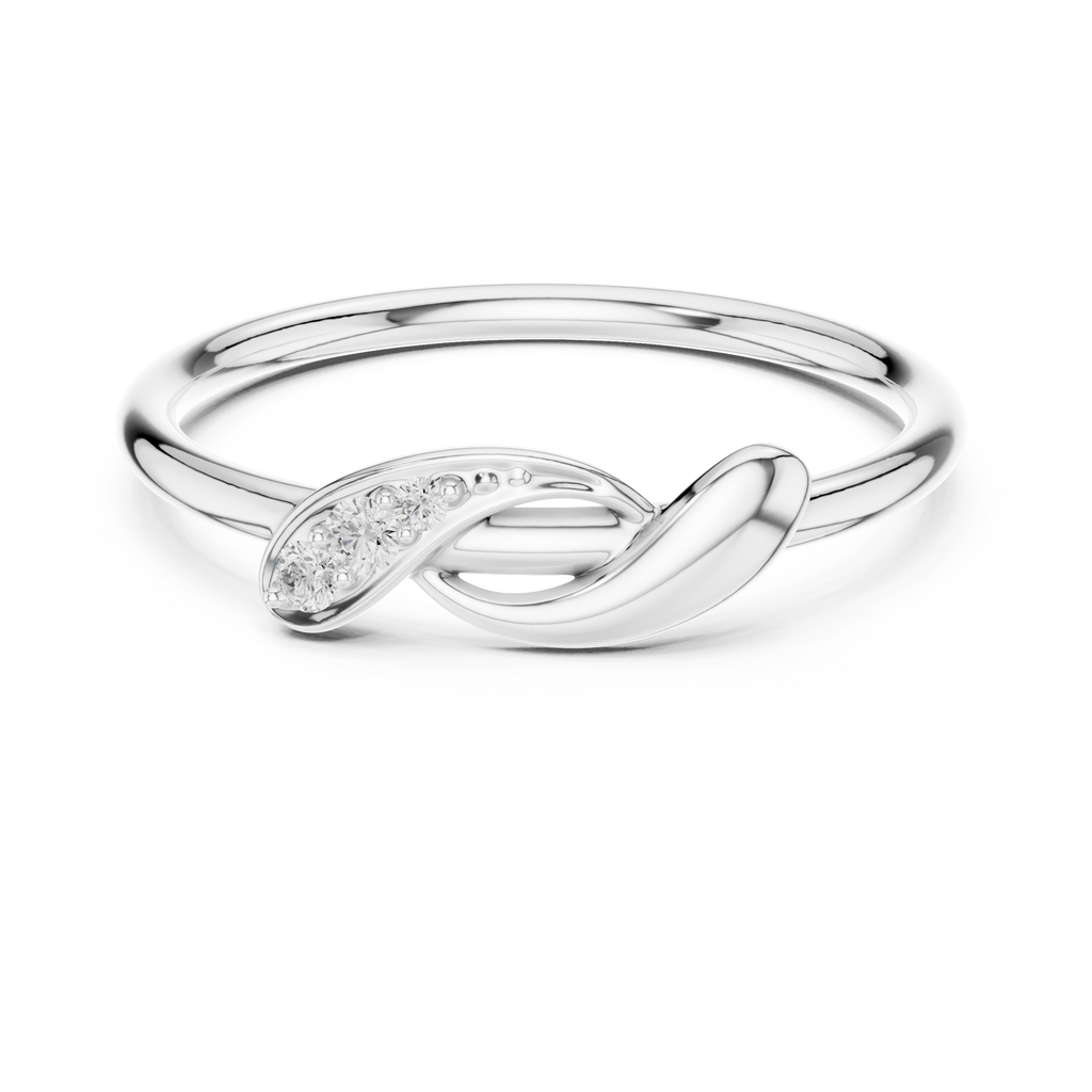 Infinity Diamond Promise Ring