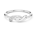 Infinity Diamond Promise Ring