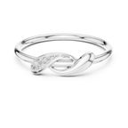 Infinity Diamond Promise Ring