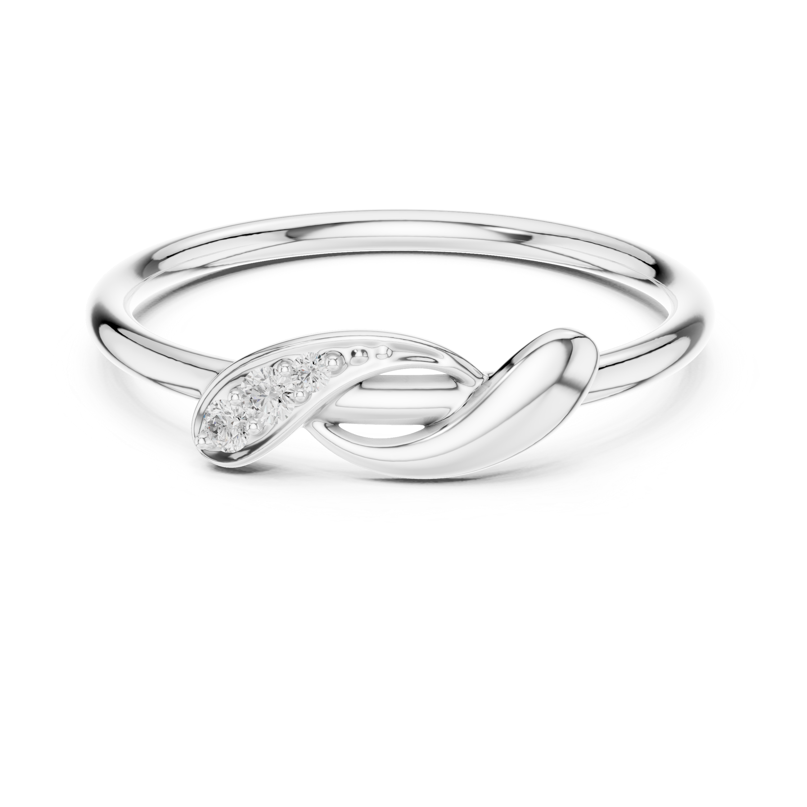Infinity Diamond Promise Ring