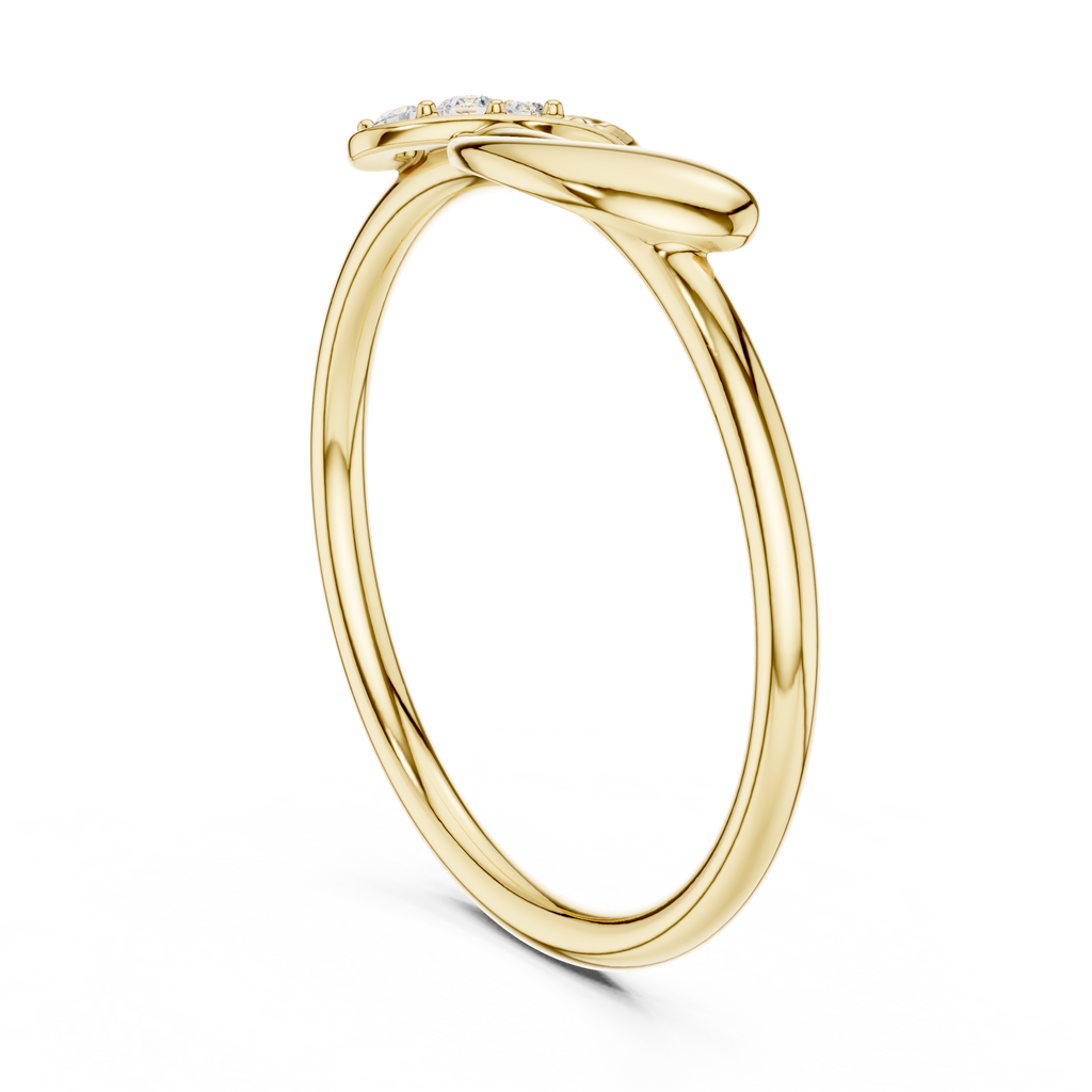 Infinity Diamond Promise Ring