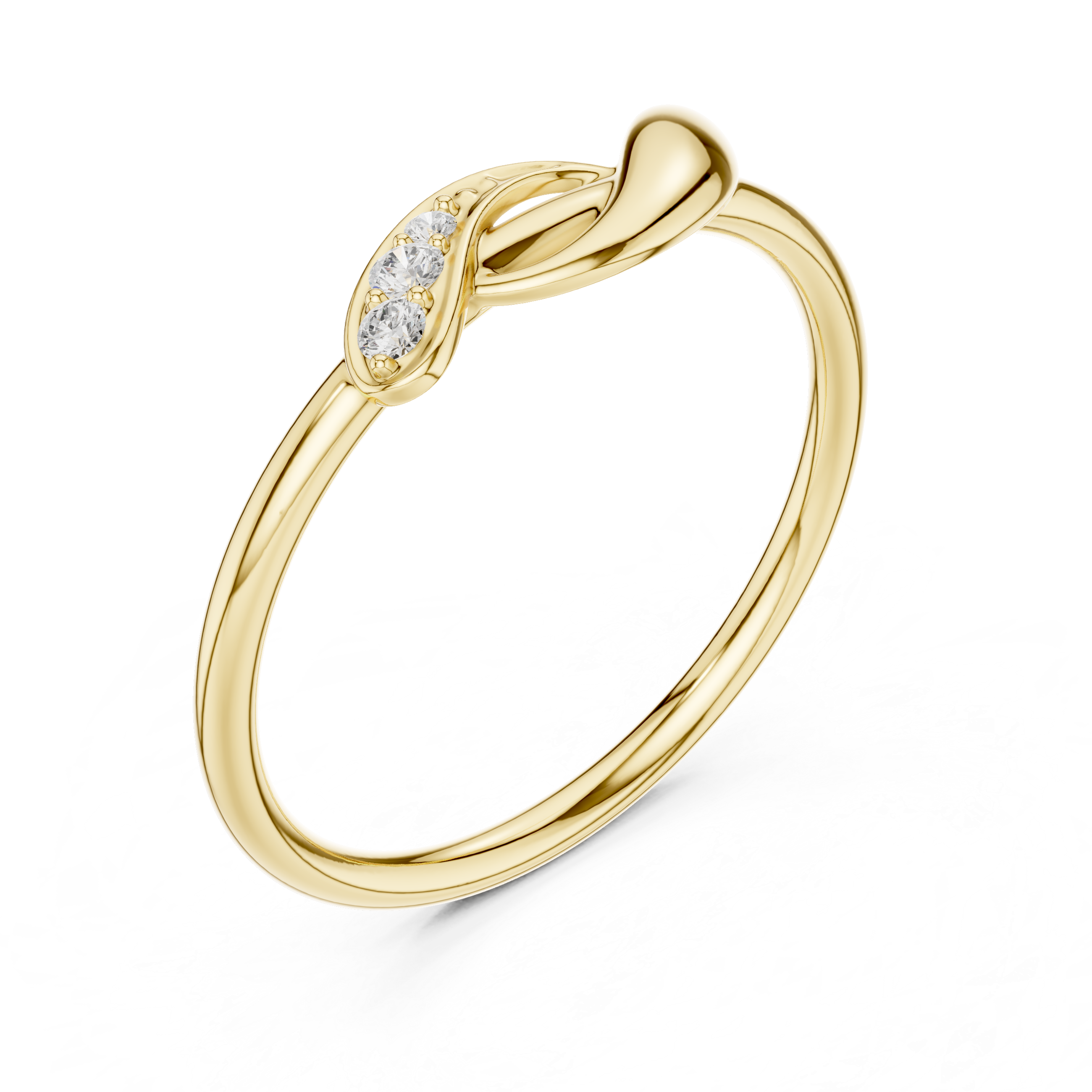 Infinity Diamond Promise Ring