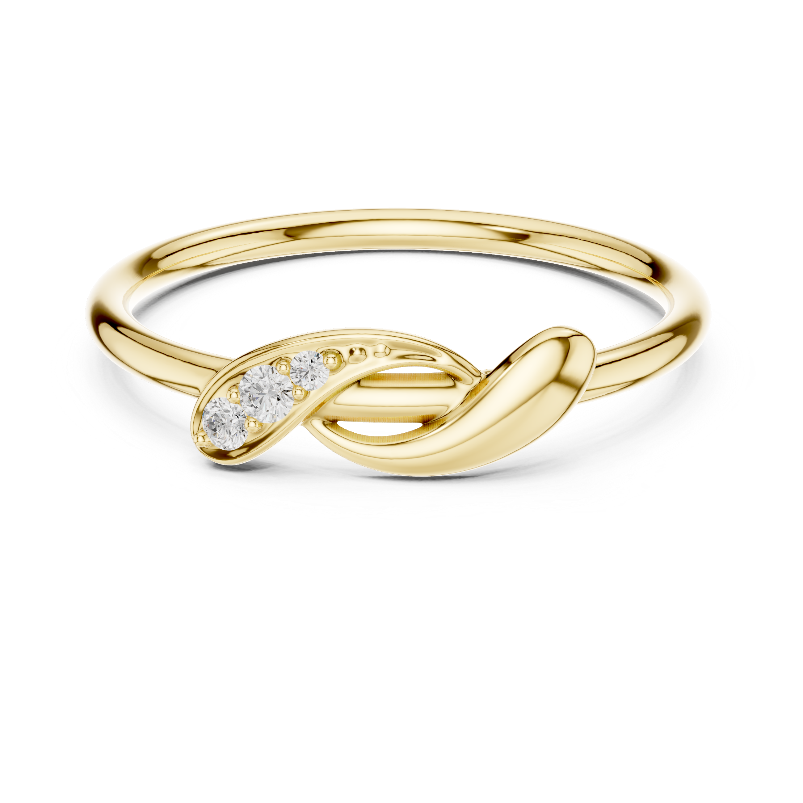 Infinity Diamond Promise Ring