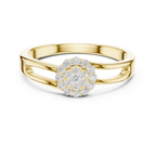 Round Diamond Cluster Engagement Ring