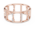 Geometric Diamond Ladder Ring