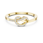 Round Diamond Open Circle Infinity Ring