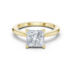 Princess Cut Solitaire Engagement Ring