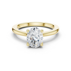 Oval Cut Solitaire Engagement Ring