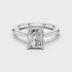 Radiant Cut Solitaire Engagement Ring