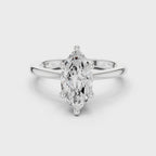 Marquise Cut Solitaire Engagement Ring