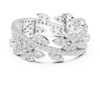 Luxury Vintage Floral Diamond Eternity Ring